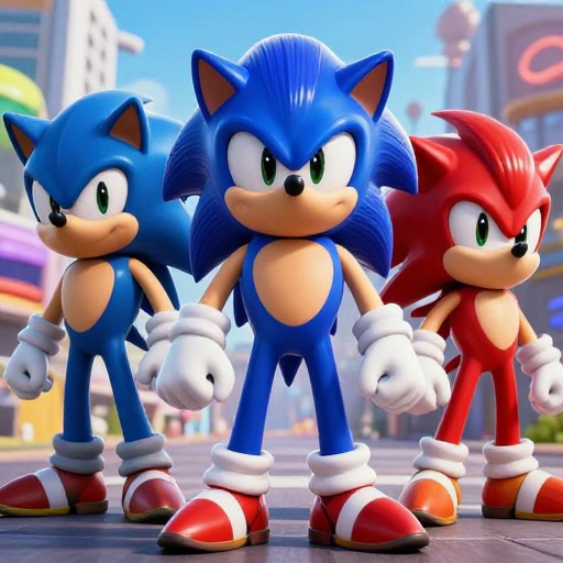 TEAM SONIC - Modern 3D