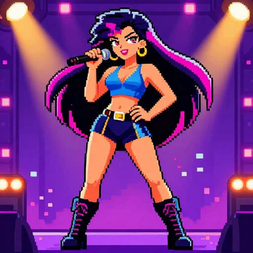 ENVY ROCKSTAR - 8-Bit Game