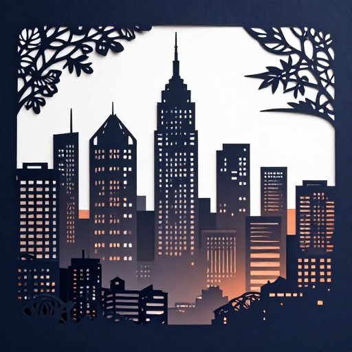 URBAN SKYLINE - Paper Cut