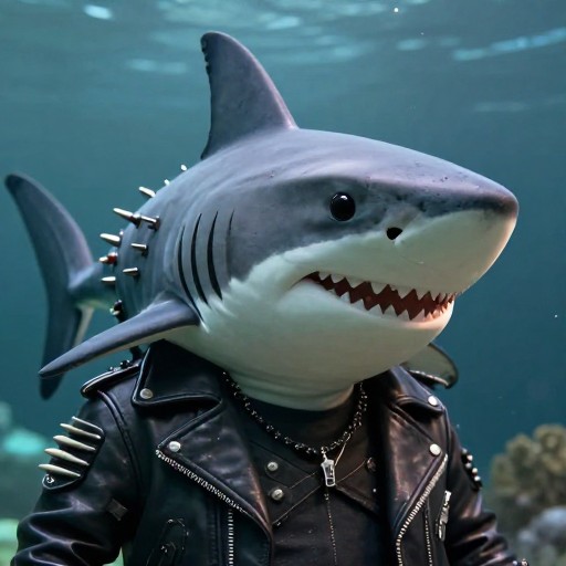 SHARK PUNK - Realistic