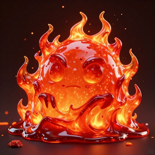 LAVA FIRE - Gooey Realistic