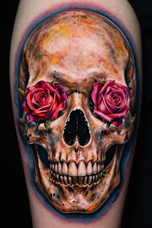 SKULL MEMORIAL - Color Realism