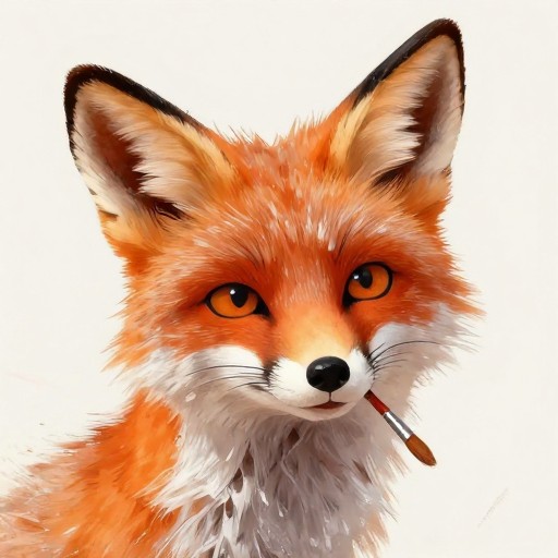 CREATIVE FOX - Painted