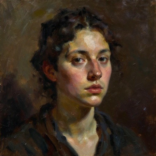 DRAMATIC PORTRAIT - Painterly
