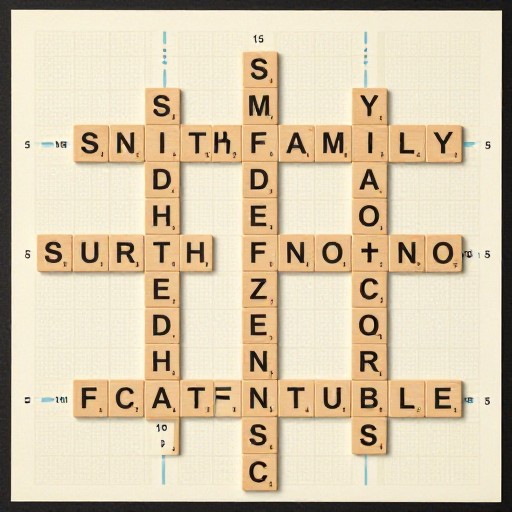 SMITH FAMILY - Classic Scrabble
