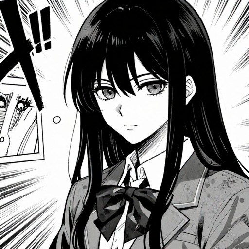 MYSTERIOUS NEWCOMER - Manga Panel