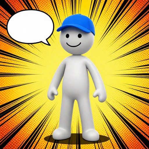 CASUAL STANDING - Comic Book