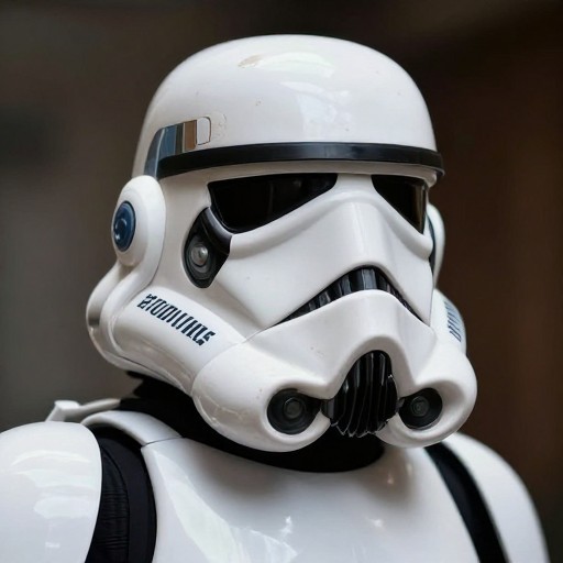 FUNNY STORMTROOPER - Helmet Close-up