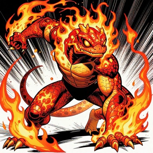 BLAZE LIZARD - Comic Book