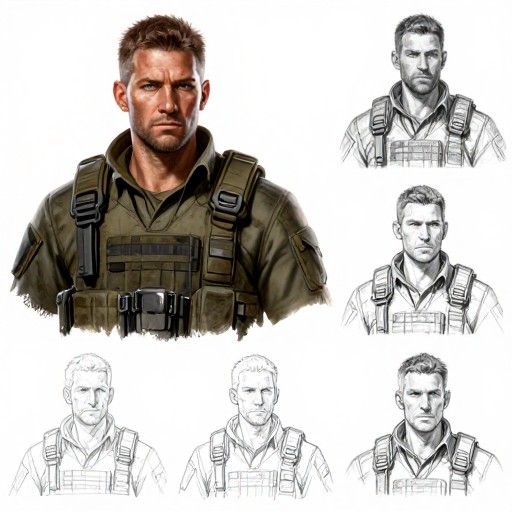 FORMER SOLDIER - Concept Art