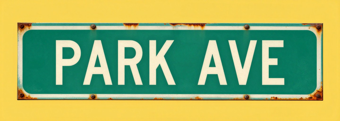 PARK AVENUE - Vintage 1950s