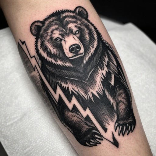 BEAR MARKET - Blackwork