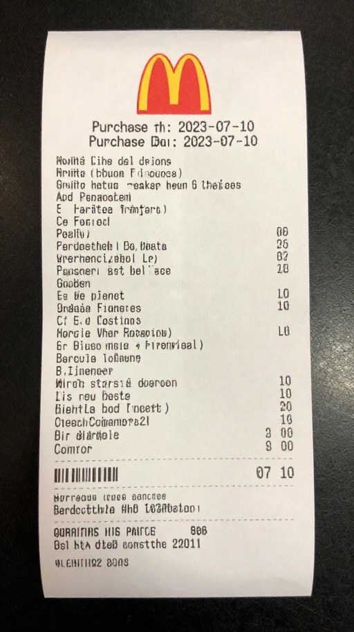 MCDONALDS MEAL - Retail Store