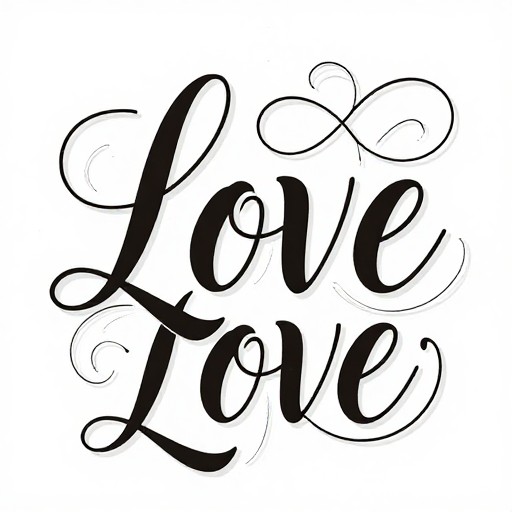 LOVE DECORATIVE - Elegant Script