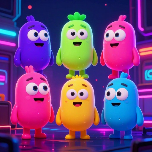 CARTOON FUN - Neon Nights