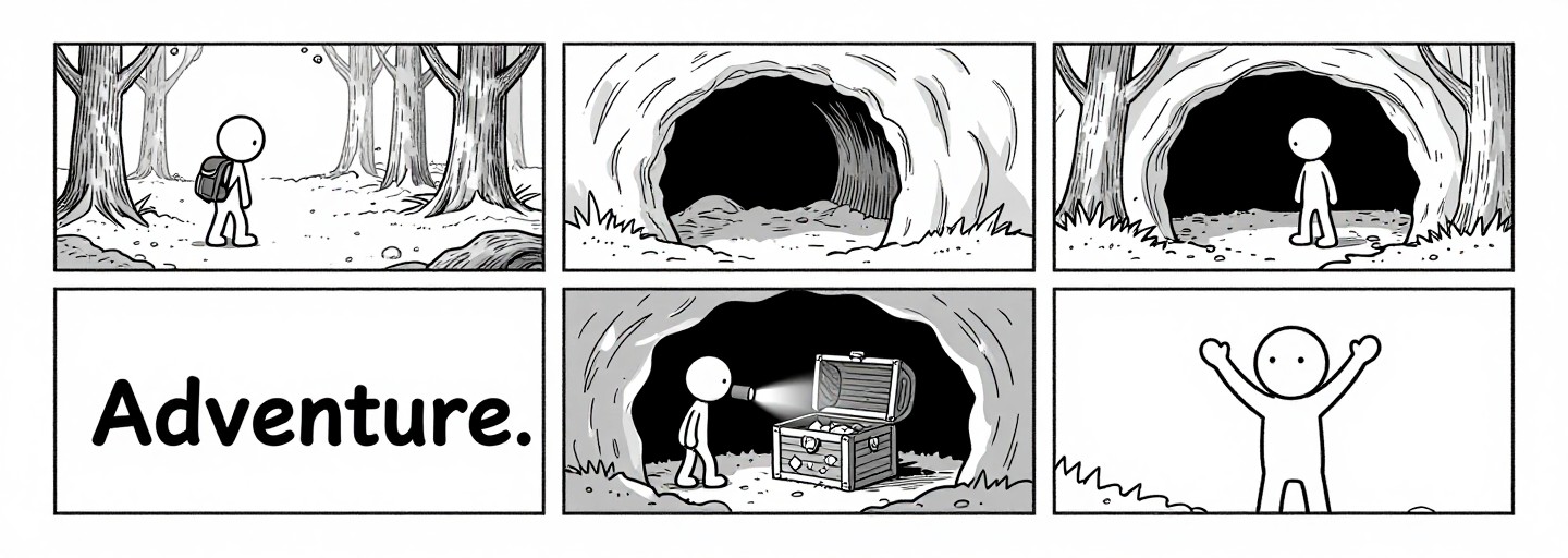 ADVENTURE - XKCD Style