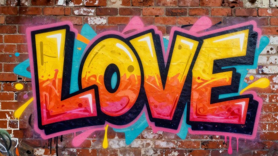 LOVE - Street Graffiti