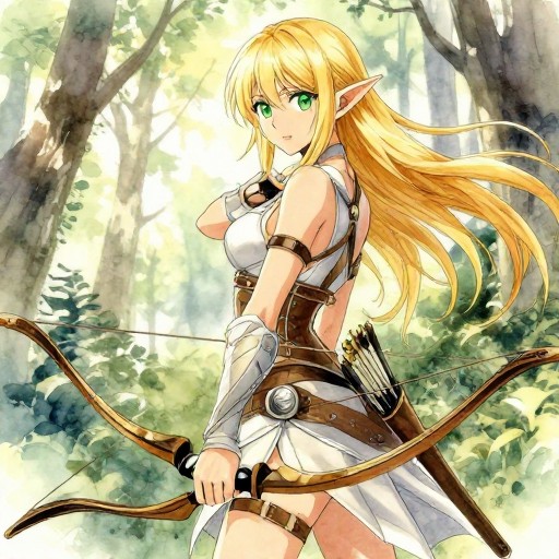 ELF ARCHER - Light Novel