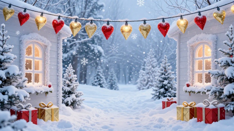 HOLIDAY CHEER - Winter Scene