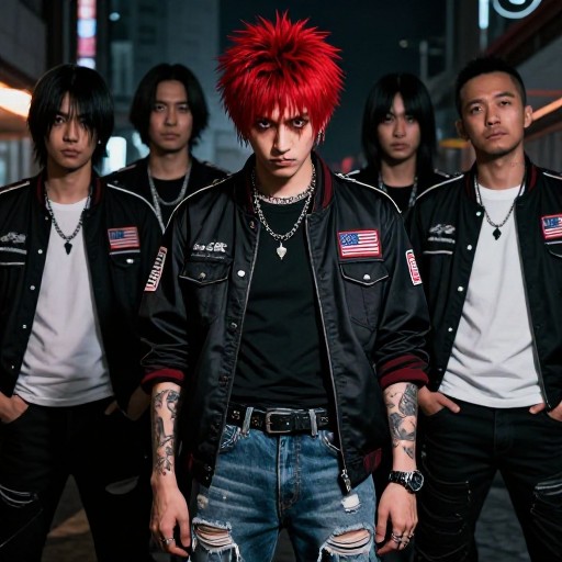 REBELLIOUS TEEN - Gang Portrait