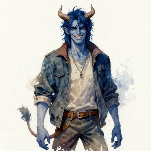 MYSTICAL TRICKSTER - Watercolor