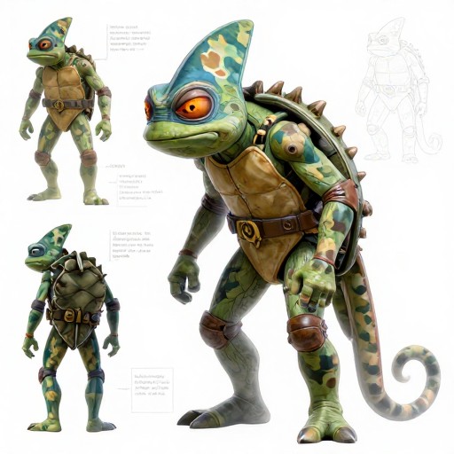 SHADE CHAMELEON - Concept Art