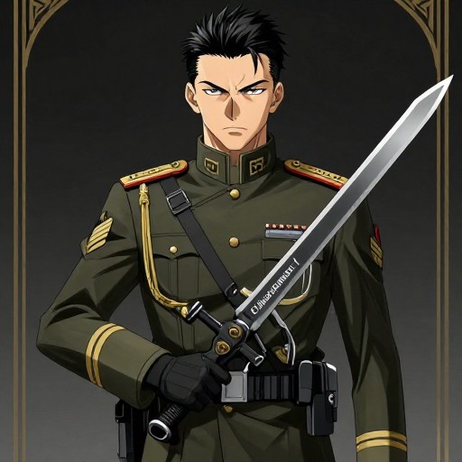 CAPTAIN LEVI - Military Portrait