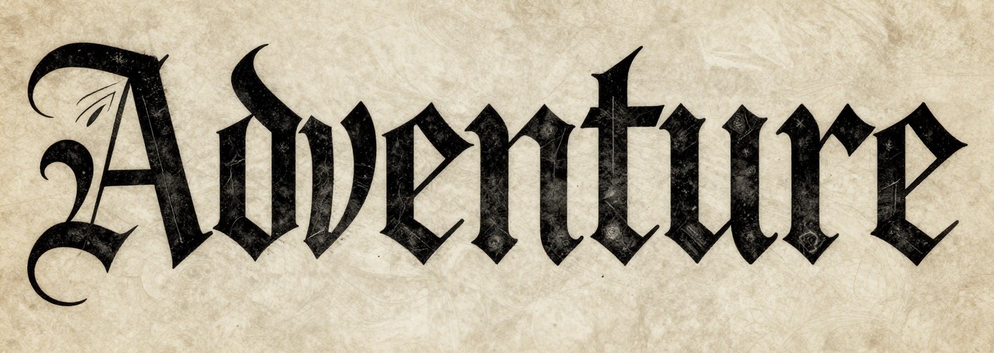 VINTAGE ADVENTURE - Gothic