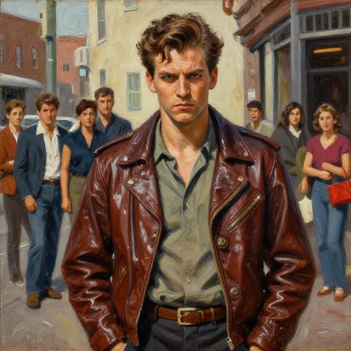 NEW REBEL - Oil Painting