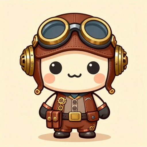 STEAMPUNK ENGINEER - Chibi Cute