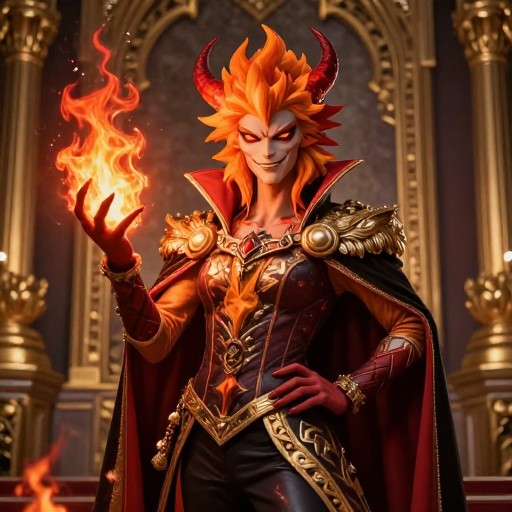 EMBER FANG - Royal Portrait