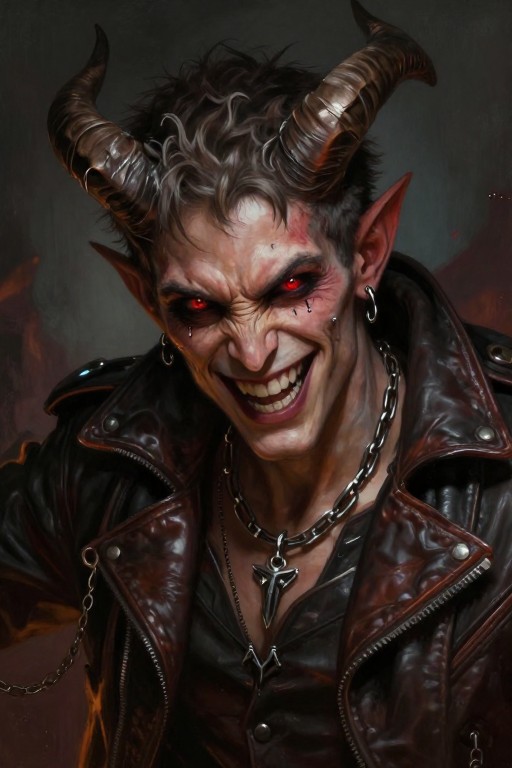 REBEL DEMON - Fantasy Art