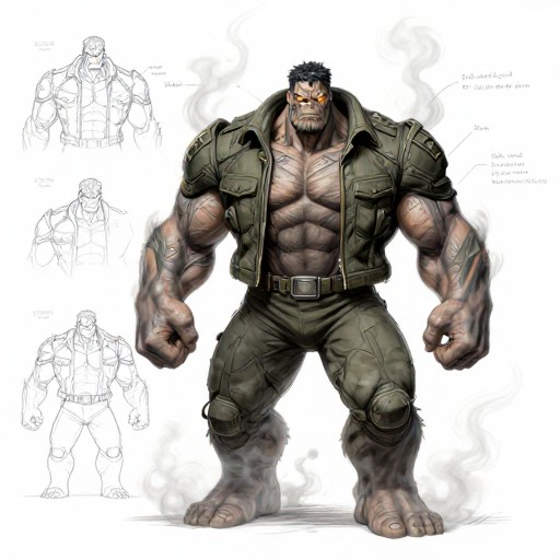 TITAN SHIFTER - Character Sketch