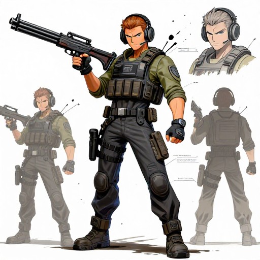 TURF WAR FIGHTER - Concept Art