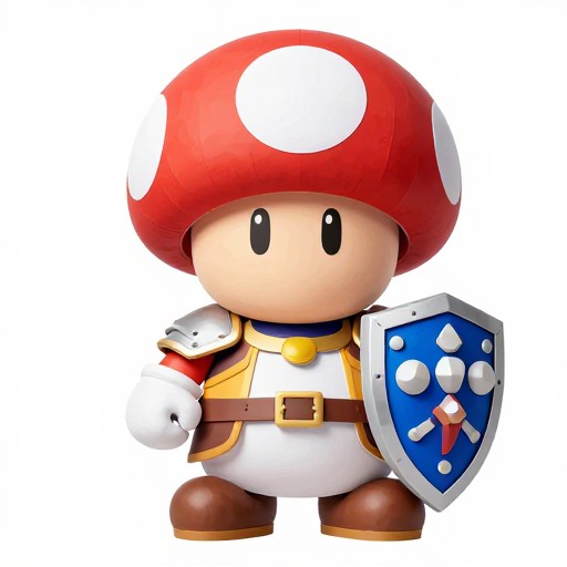 MUSHROOM KNIGHT - Paper Craft