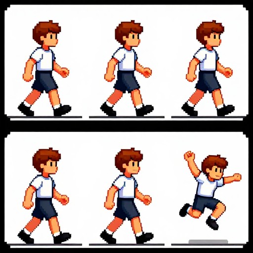 HERO SPRITES - Retro Game