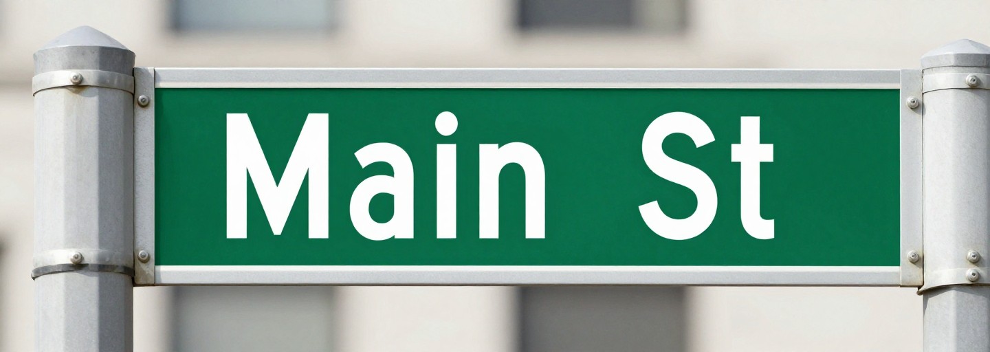 MAIN STREET - Modern Minimal