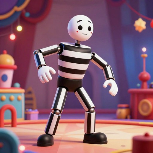 PUPPET MIME - Digital Circus