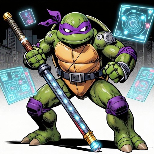 TECH TURTLE - Comic Book