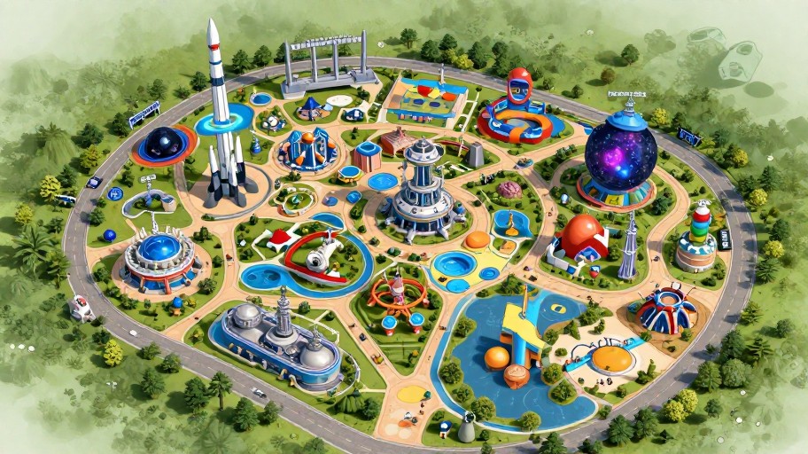 SPACE STATION - Illustrated