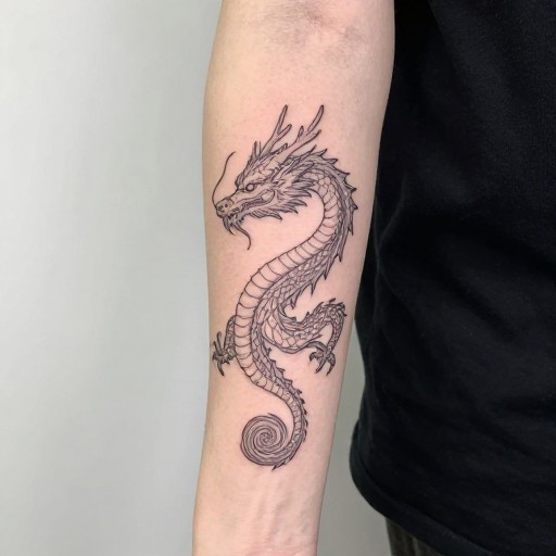 DRAGON SLEEVE - Minimalist