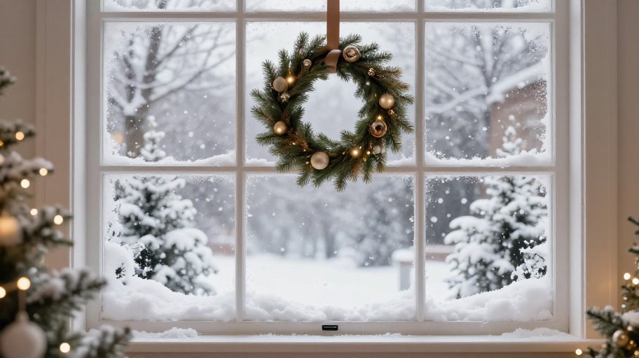 SNOWY WINDOW - Default