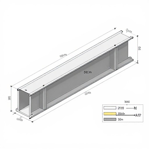 STRUCTURAL BEAM - Isometric 3D