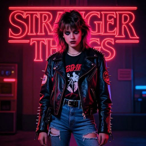 PUNK REBEL - 80s Poster