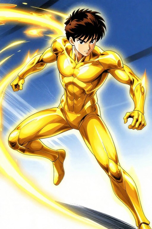 GOLDEN STREAK - Anime Style