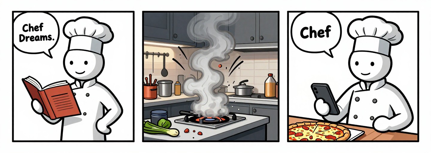 COOKING DISASTER - Webcomic
