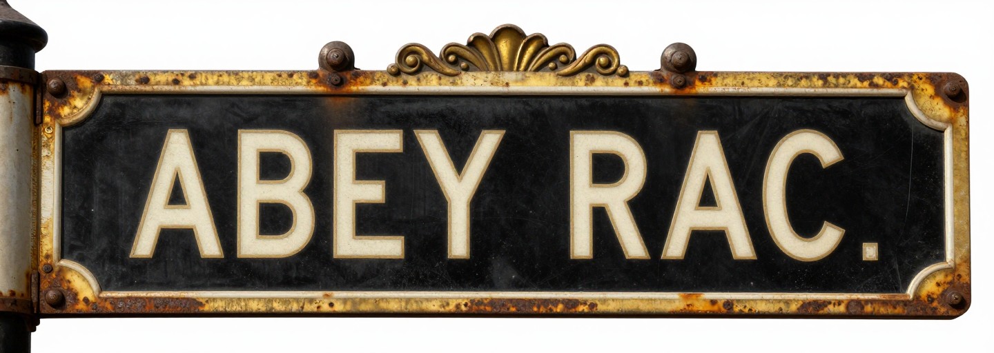 ABBEY ROAD - Vintage 1950s