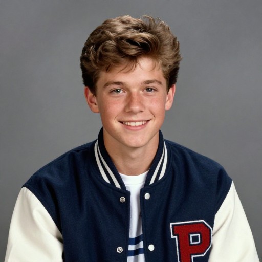 SMALL TOWN JOCK - Yearbook Photo