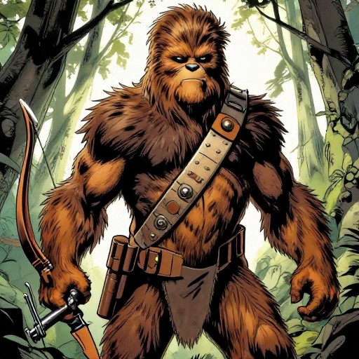 WOOKIEE WARRIOR - Comic Book