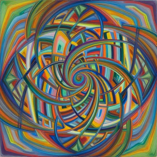 ABSTRACT ART - Line Chaos